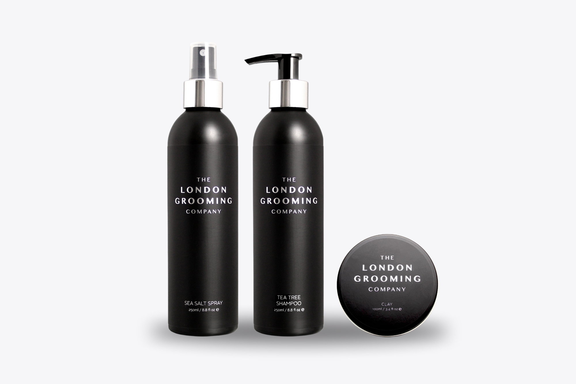 New! Zestaw do włosów na każdy dzień – Sea Salt Spray 250 ml + Tea Tree Shampoo 250 ml + Clay 50 ml